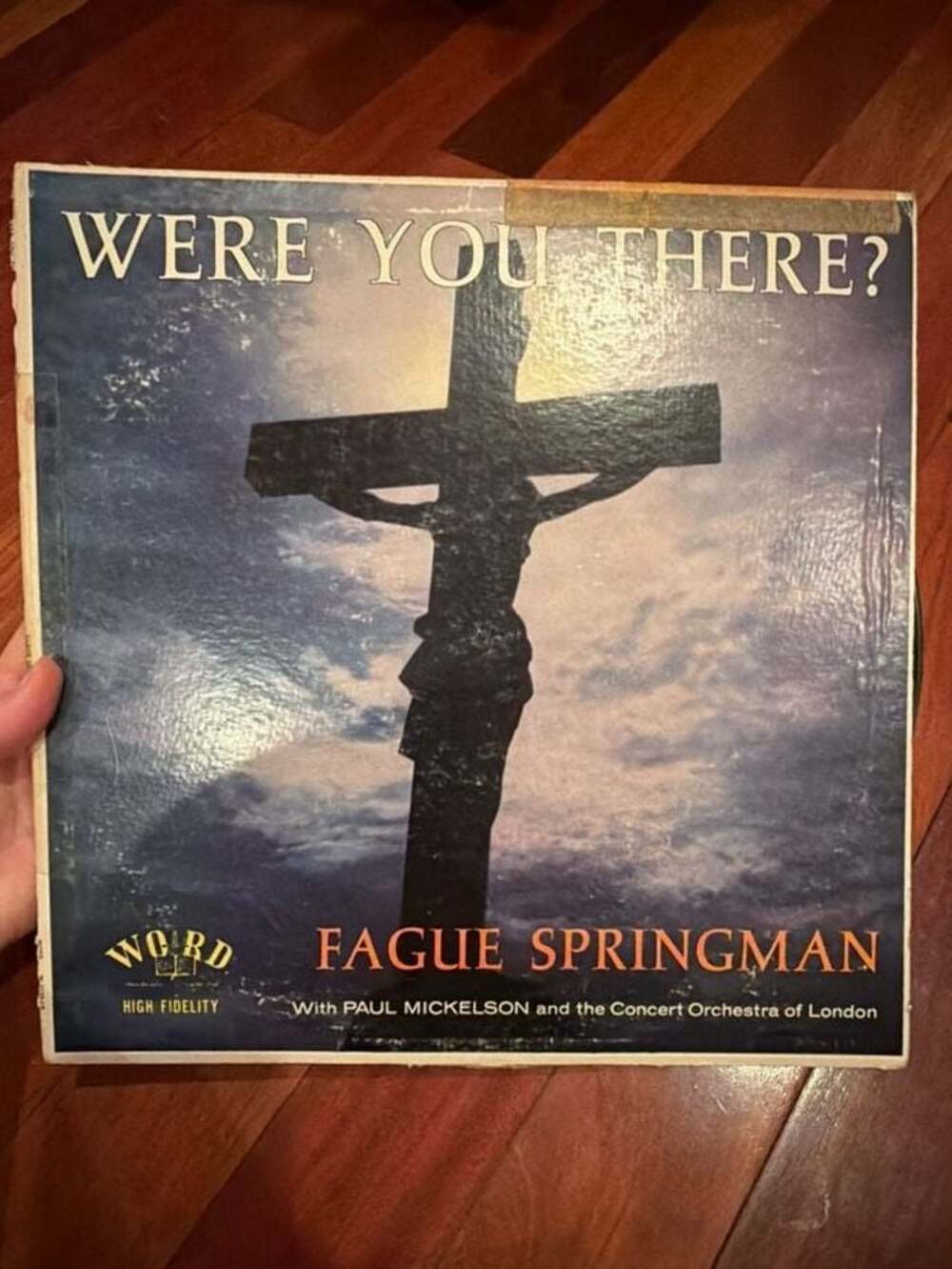 Fague Springman - Were You There? Vinyl LP Record W-3132-LP